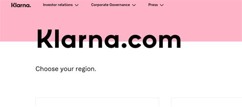 websites like Klarna